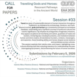 Call for Papers – EAA 2026 Session #33: Travelling Gods and Heroes