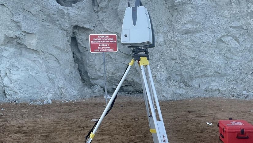 Rockfall at "Xi" Beach, Kefalonia Island